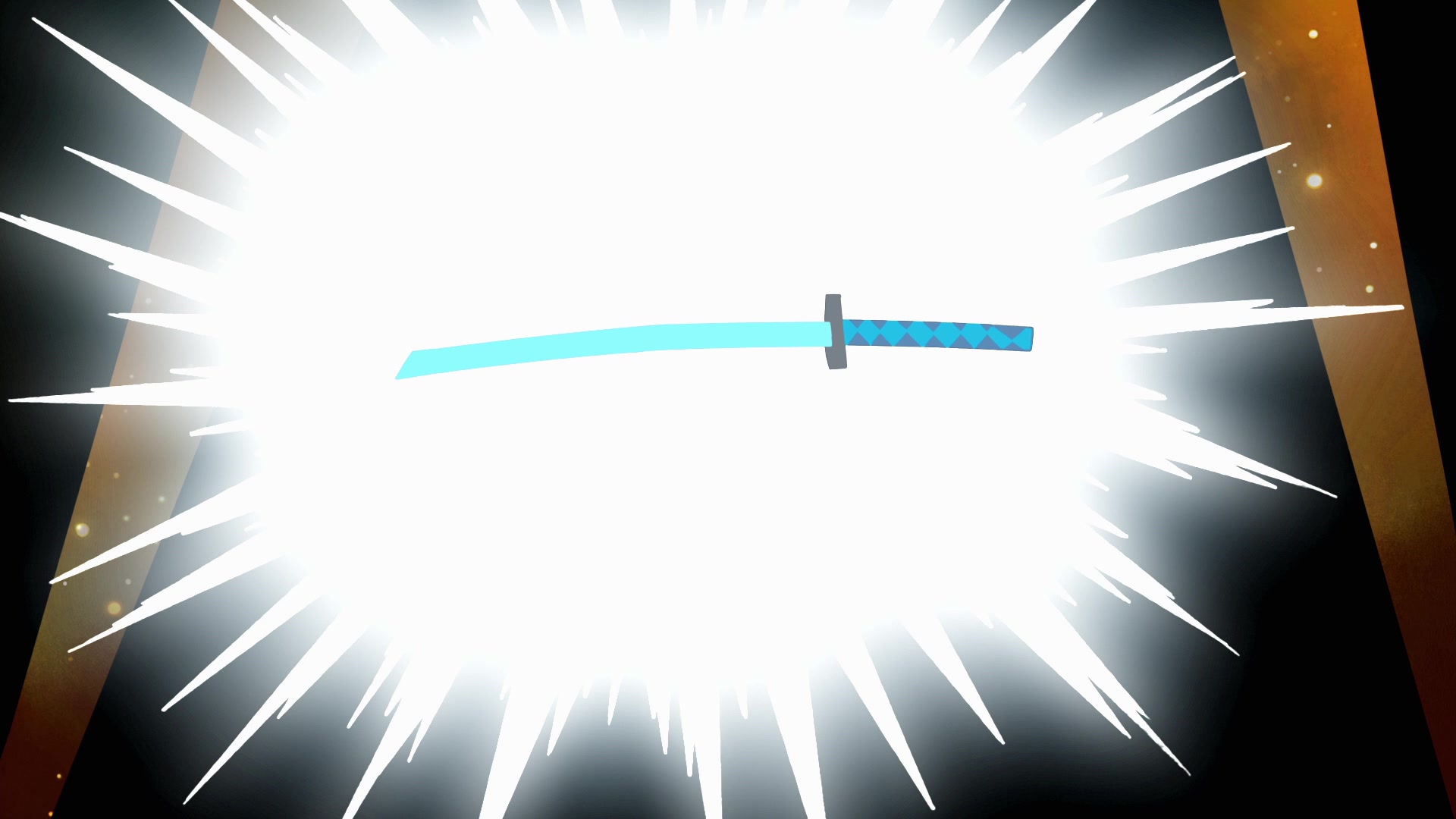 Katana em cena de 'Samurai Jack'