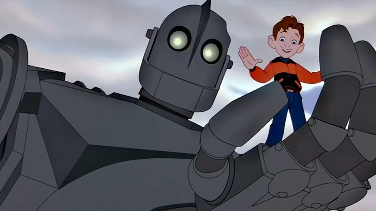 Cena de "O Gigante de Ferro" (1999)