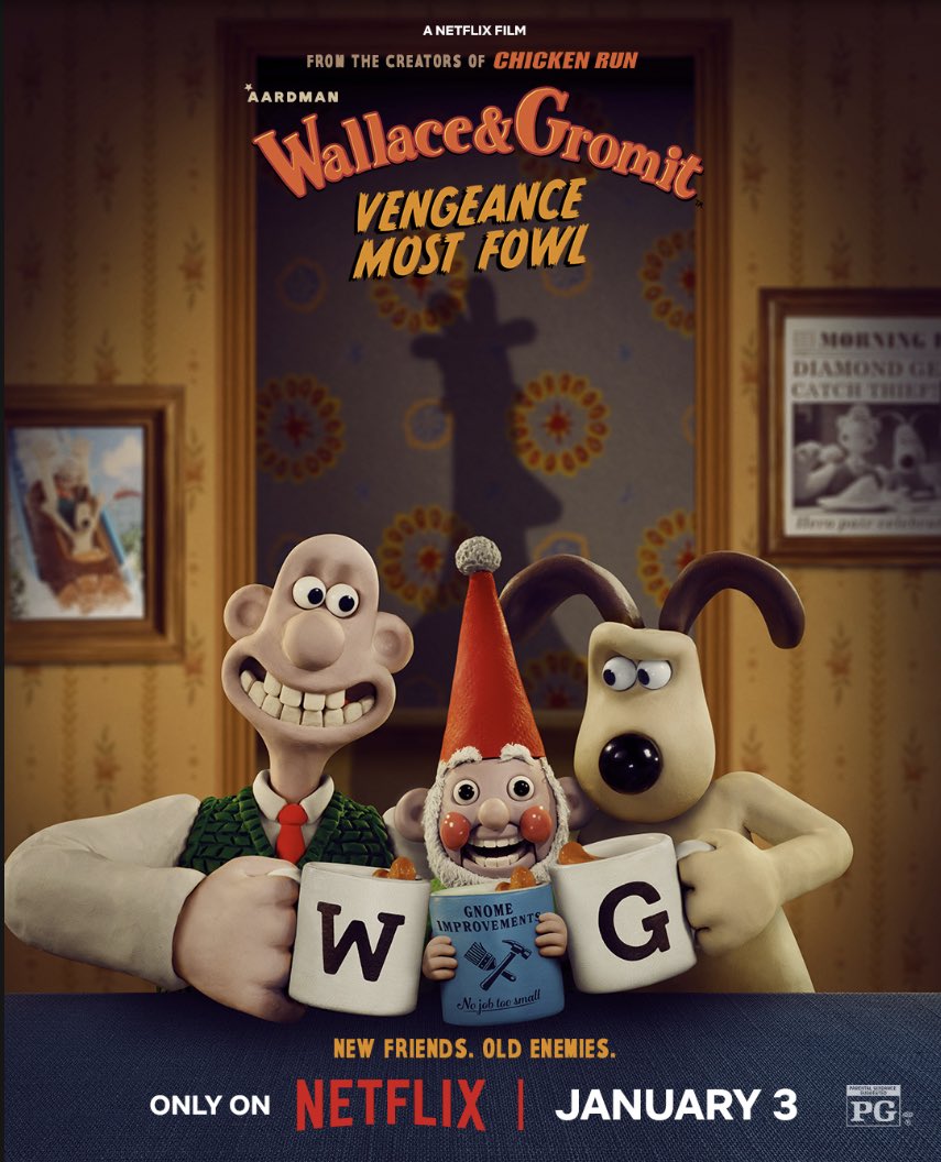 Pôster de "Wallace & Gromit - Avengança"