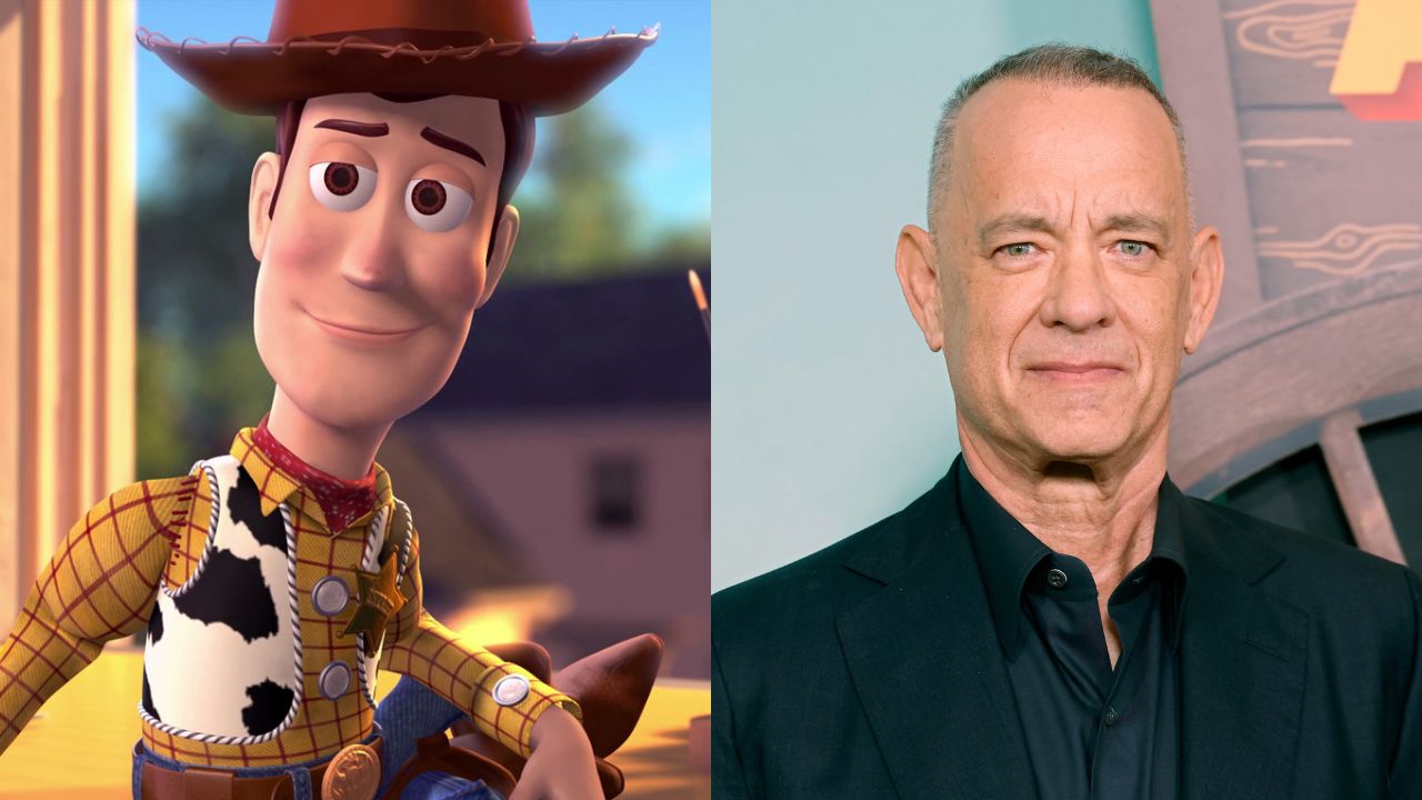 Woody e Tom Hanks