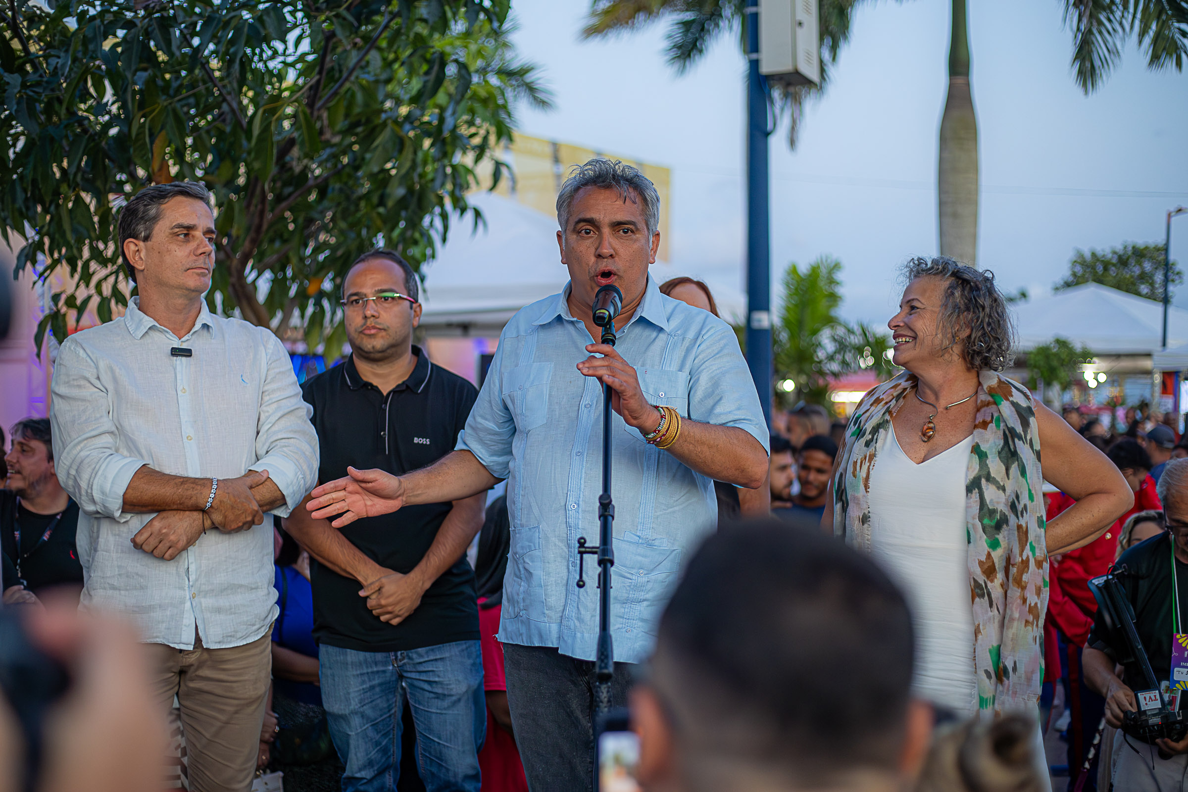 Autoridades de Maricá na 9ª Festa Literária Internacional de Maricá