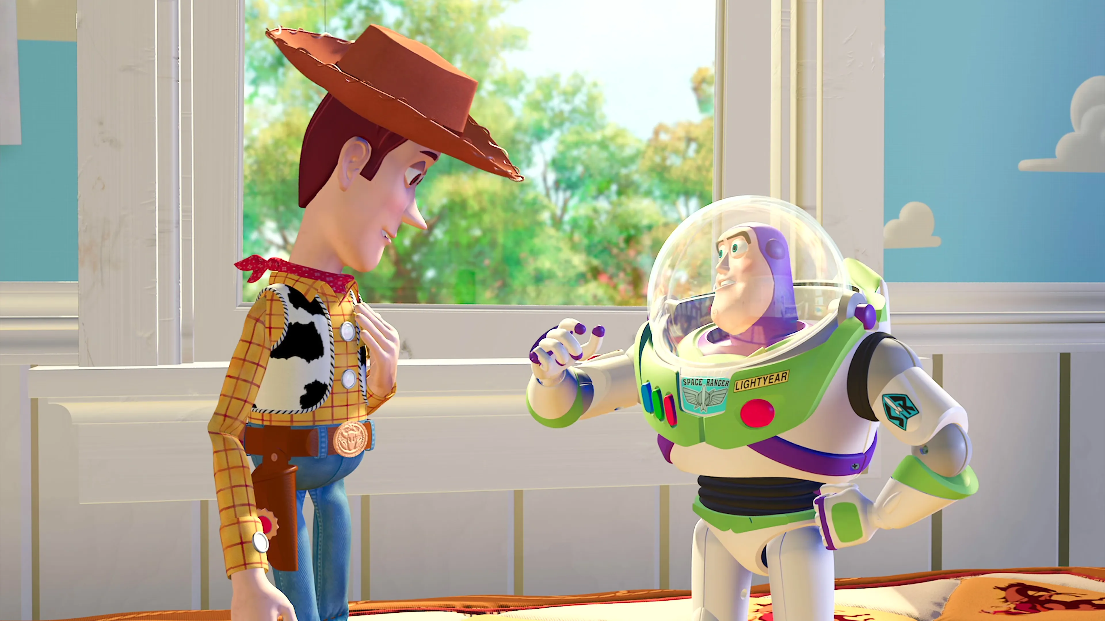 Cena da animação 'Toy Story' (1995)