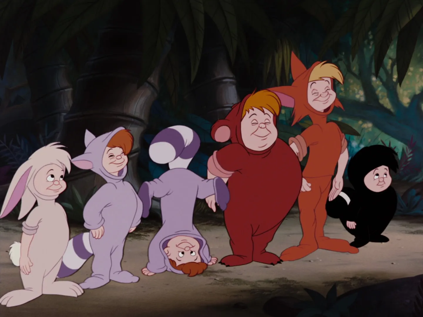 Os Garotos Perdidos em 'Peter Pan' (1953)