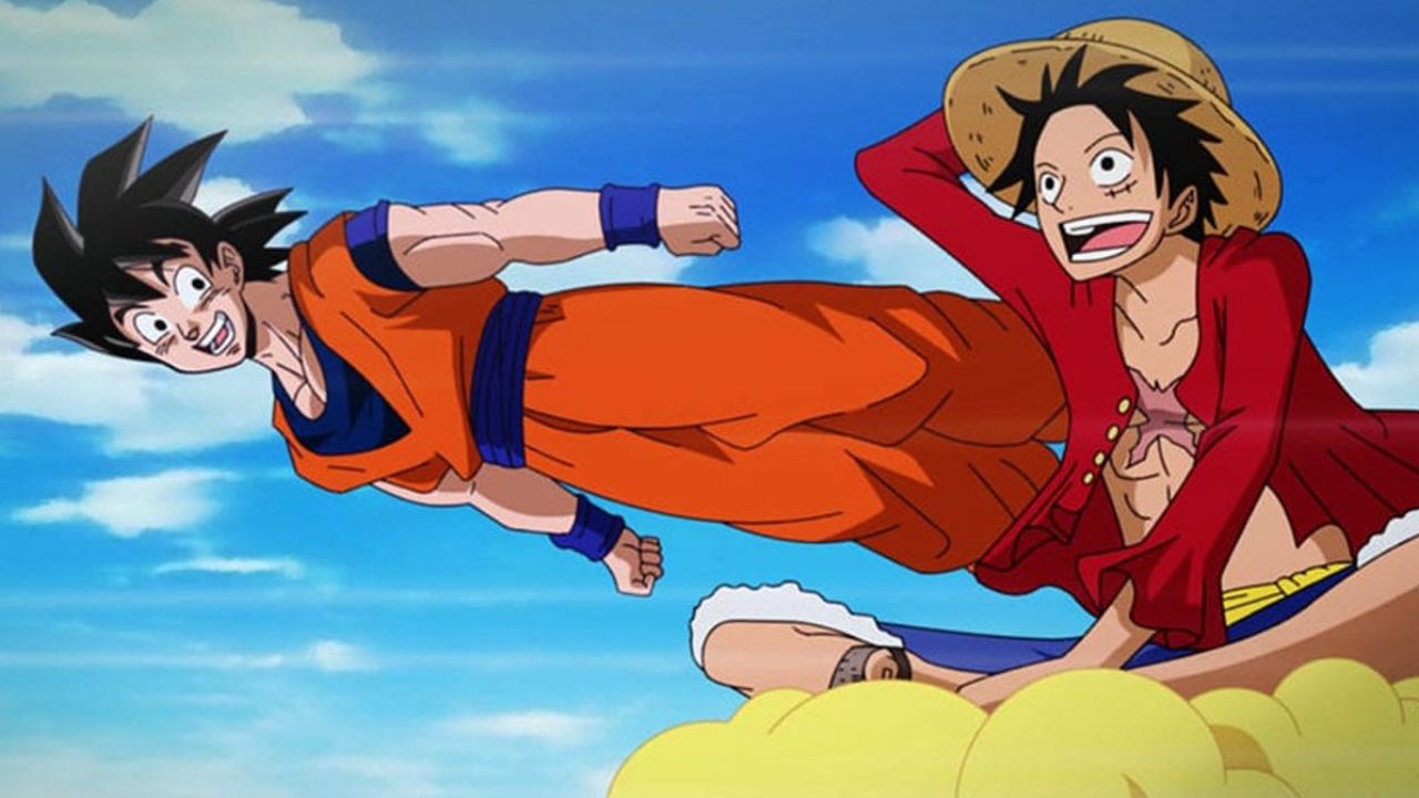 Luffy e Goku? Veja o que acontece no episódio crossover de One Piece e Dragon Ball