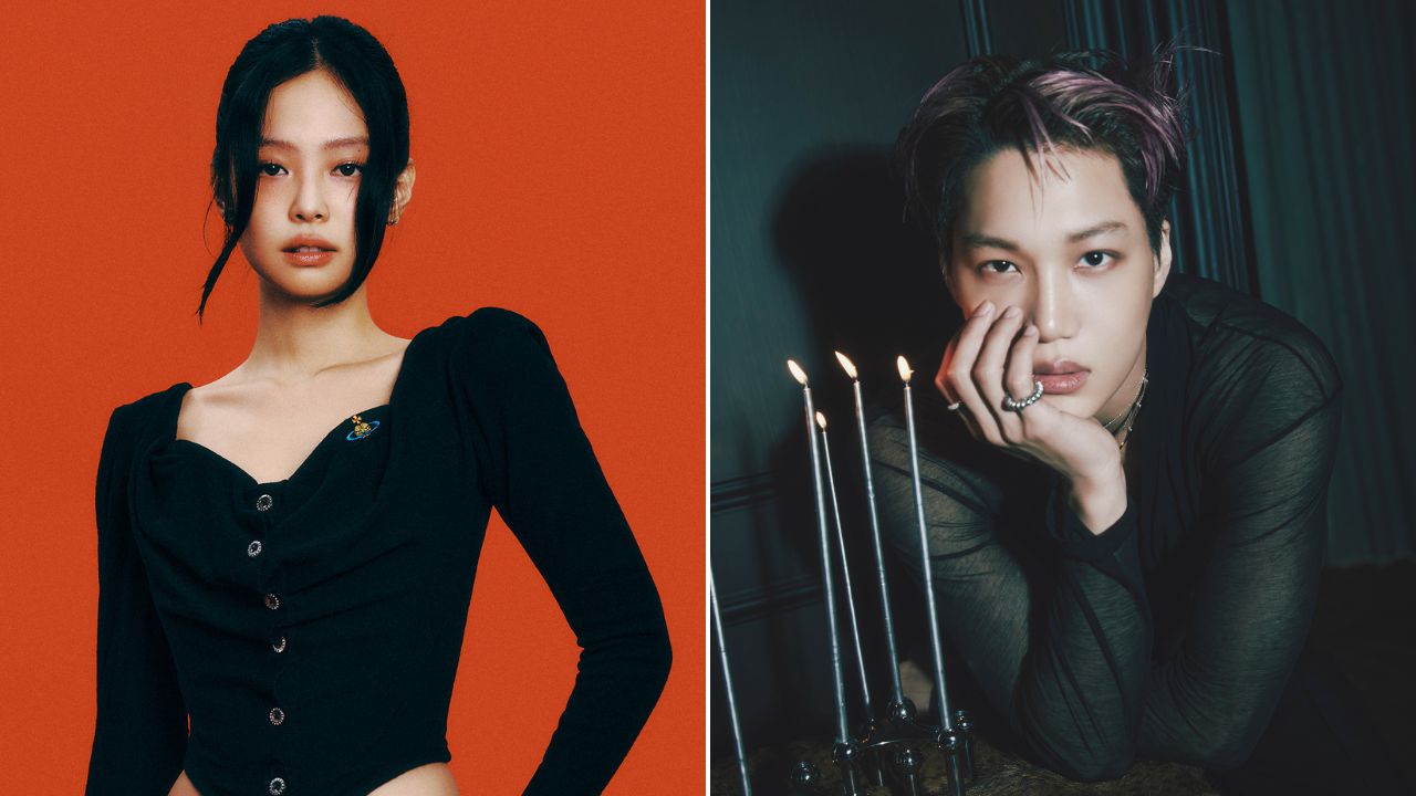 Jennie (BLACKPINK) e Kai (EXO)