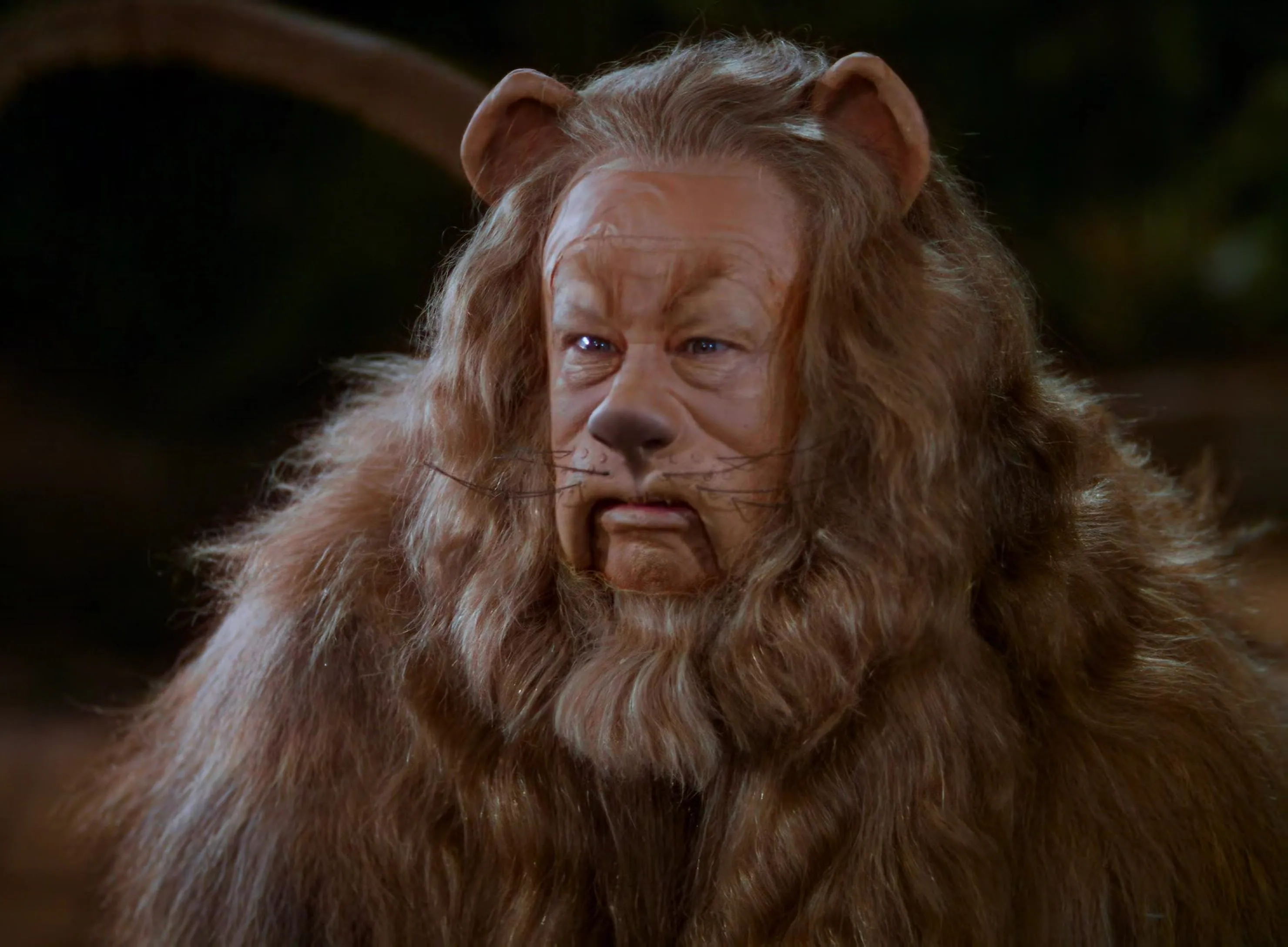 Leão Covarde em 'O Mágico de Oz' (1939)