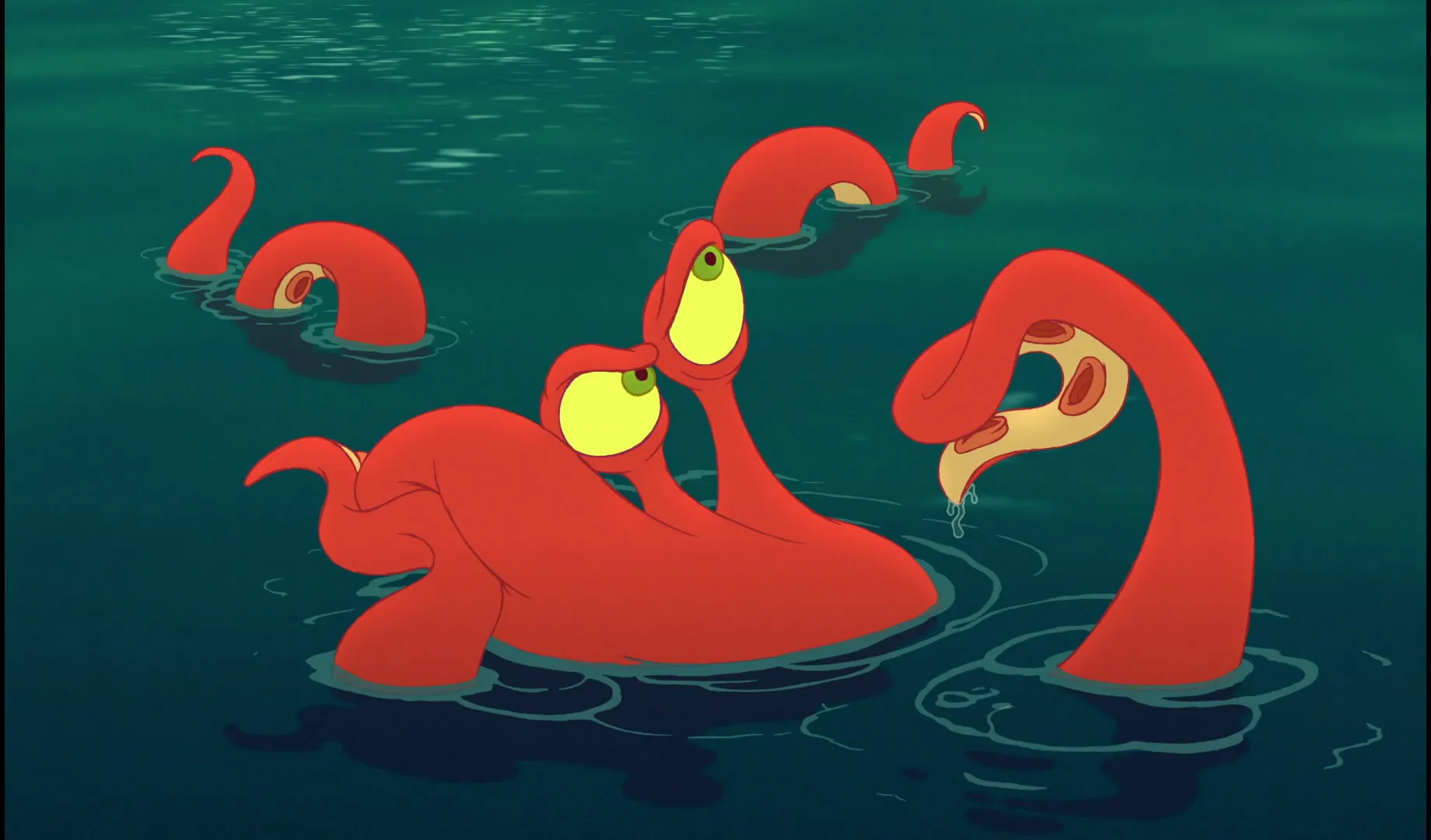 Polvo Gigante em 'Peter Pan – De Volta à Terra do Nunca' (2002)