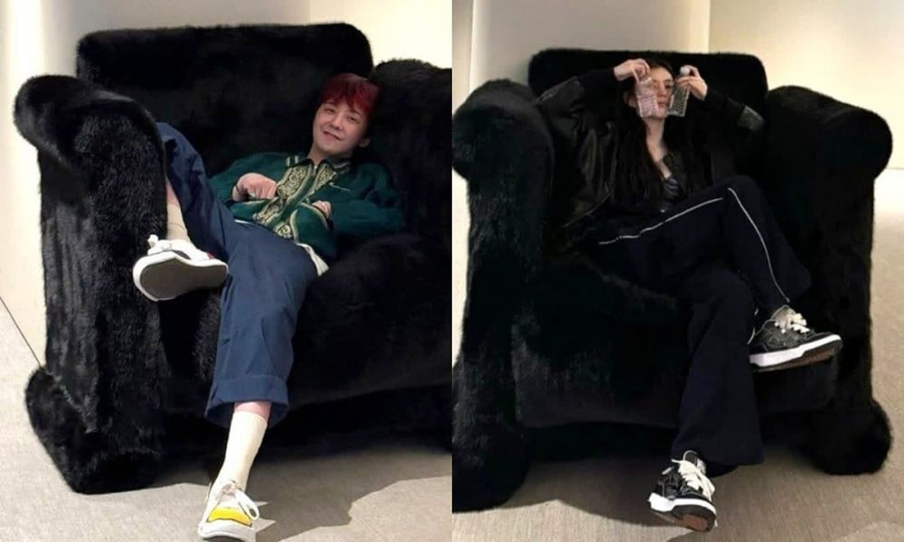 G-Dragon, integrante do BigBang, e a atriz Han So Hee