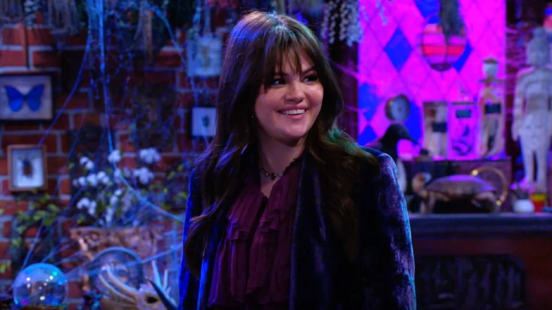 Alex Russo (Selena Gomez) em 'Os Feiticeiros Além de Waverly Place'