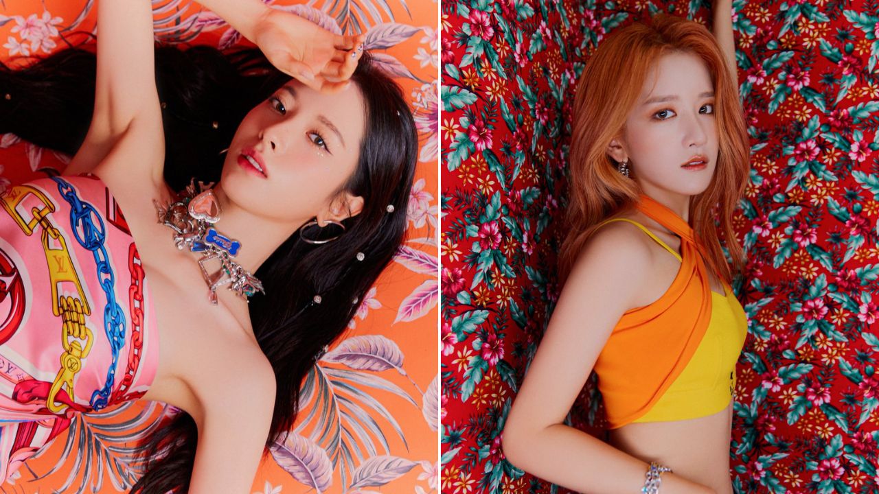 Bona e EXY, do WJSN (Cosmic Girls)