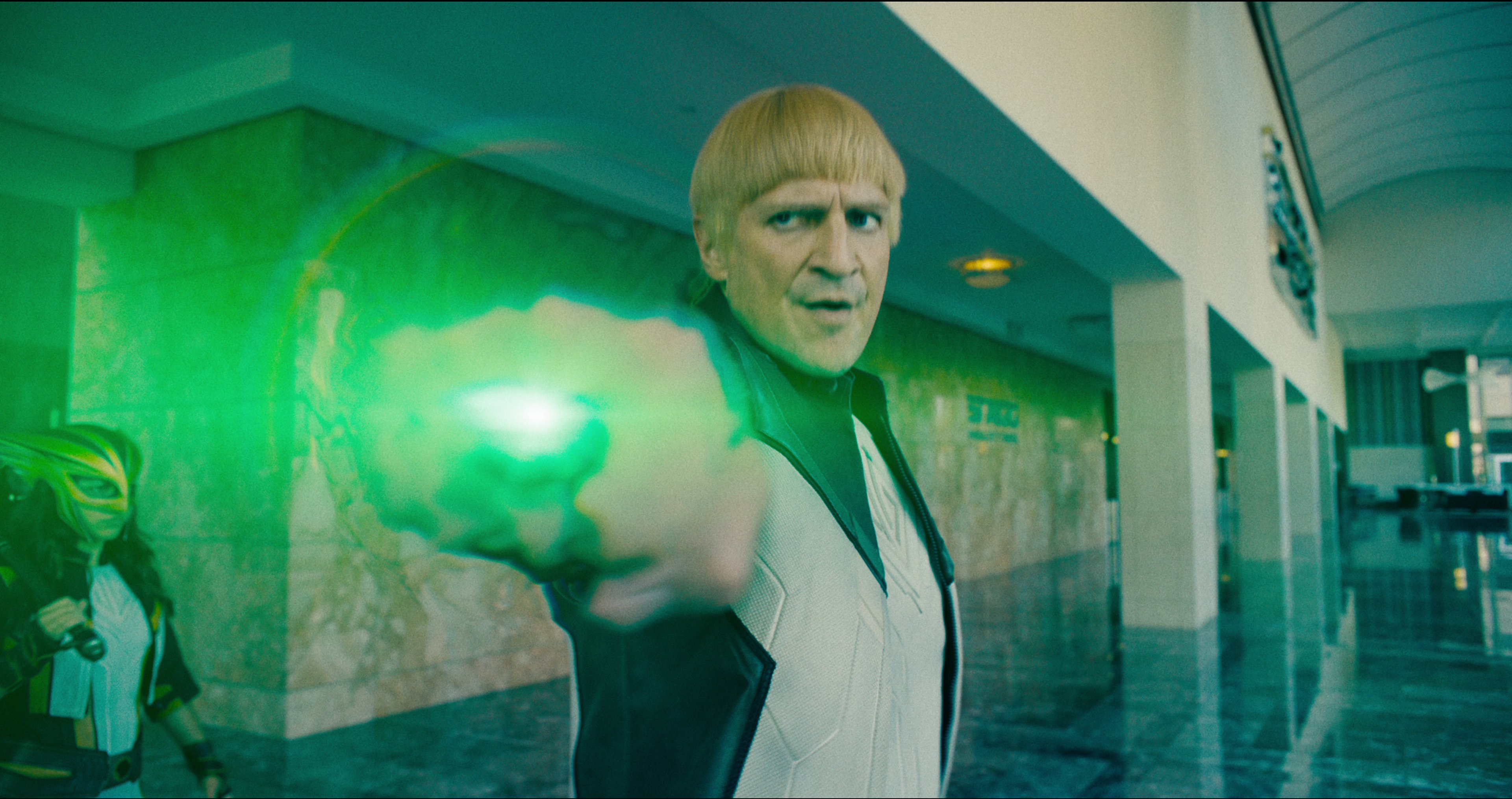 Guy Gardner em cena de 'Superman'