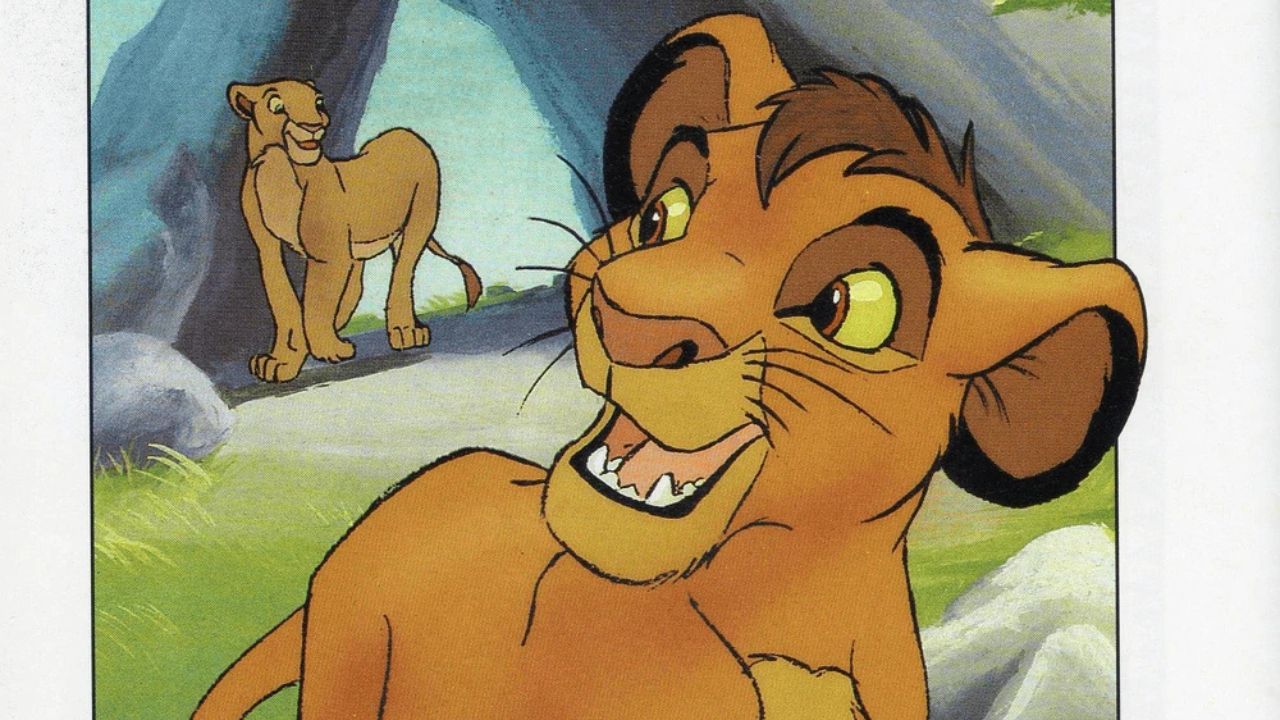 Kopa, filho de Simba e Nala, na série de livros 'O Rei Leão: Seis Novas Aventuras'