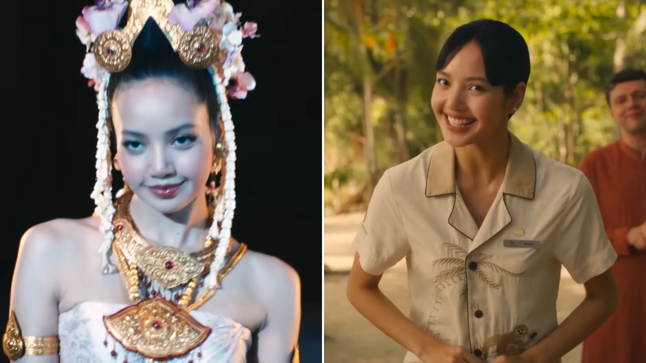 Lisa, do BLACKPINK, no trailer de 'The White Lotus'