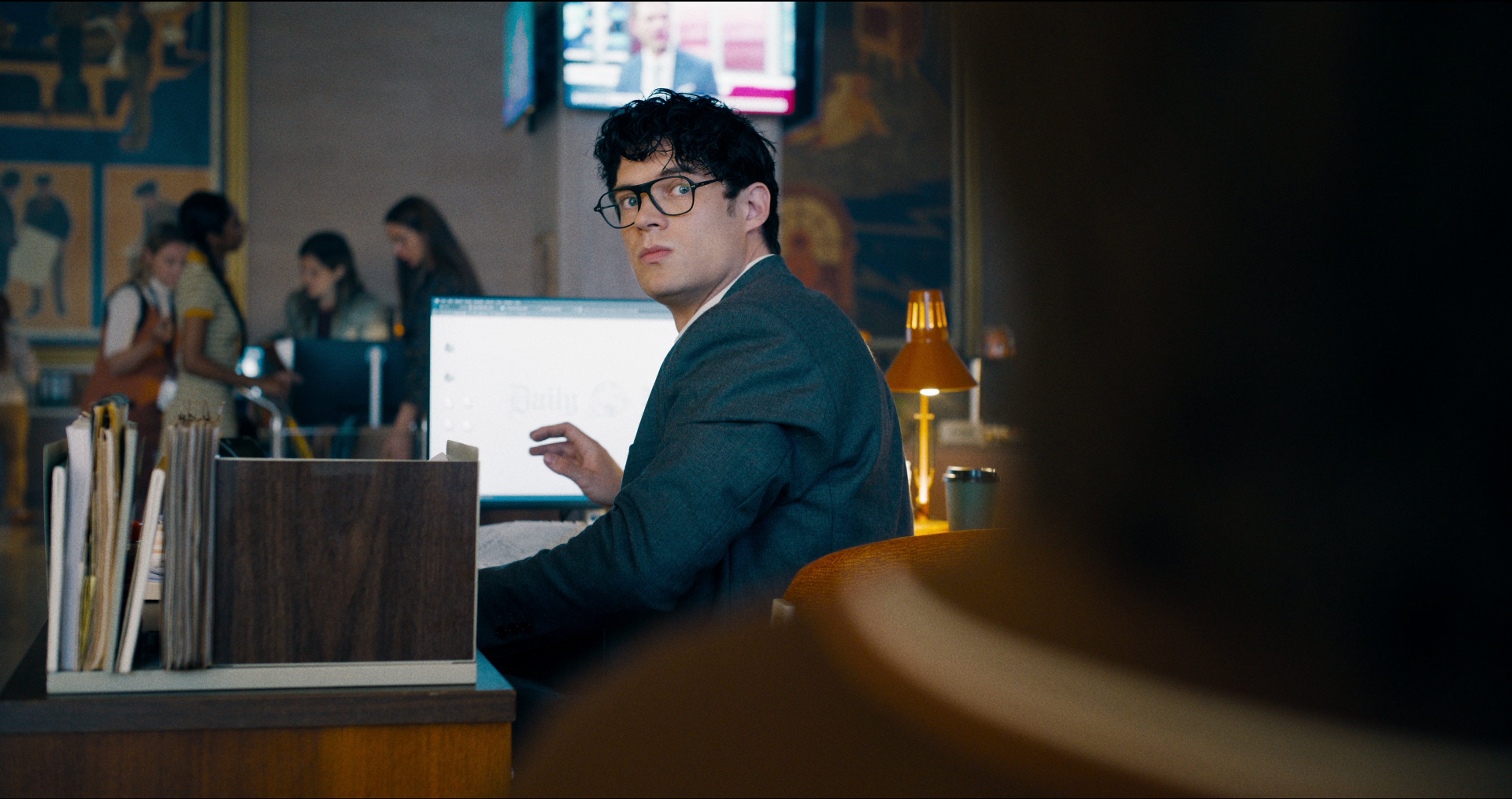 Superman/Clark Kent em cena de 'Superman' 