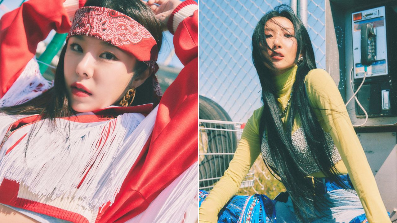 Wheein e Hwasa, do MAMAMOO