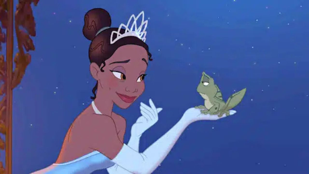 Tiana, em 'A Princesa e o Sapo'