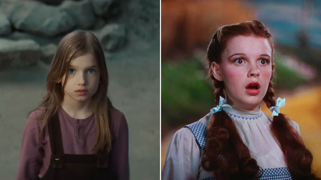 Ellie (Ekaterina Chervova) e Dorothy (Judy Garland)