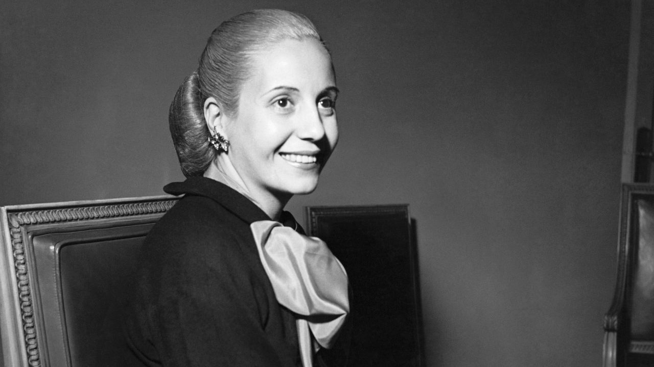 Retrato de Evita Perón em 1950