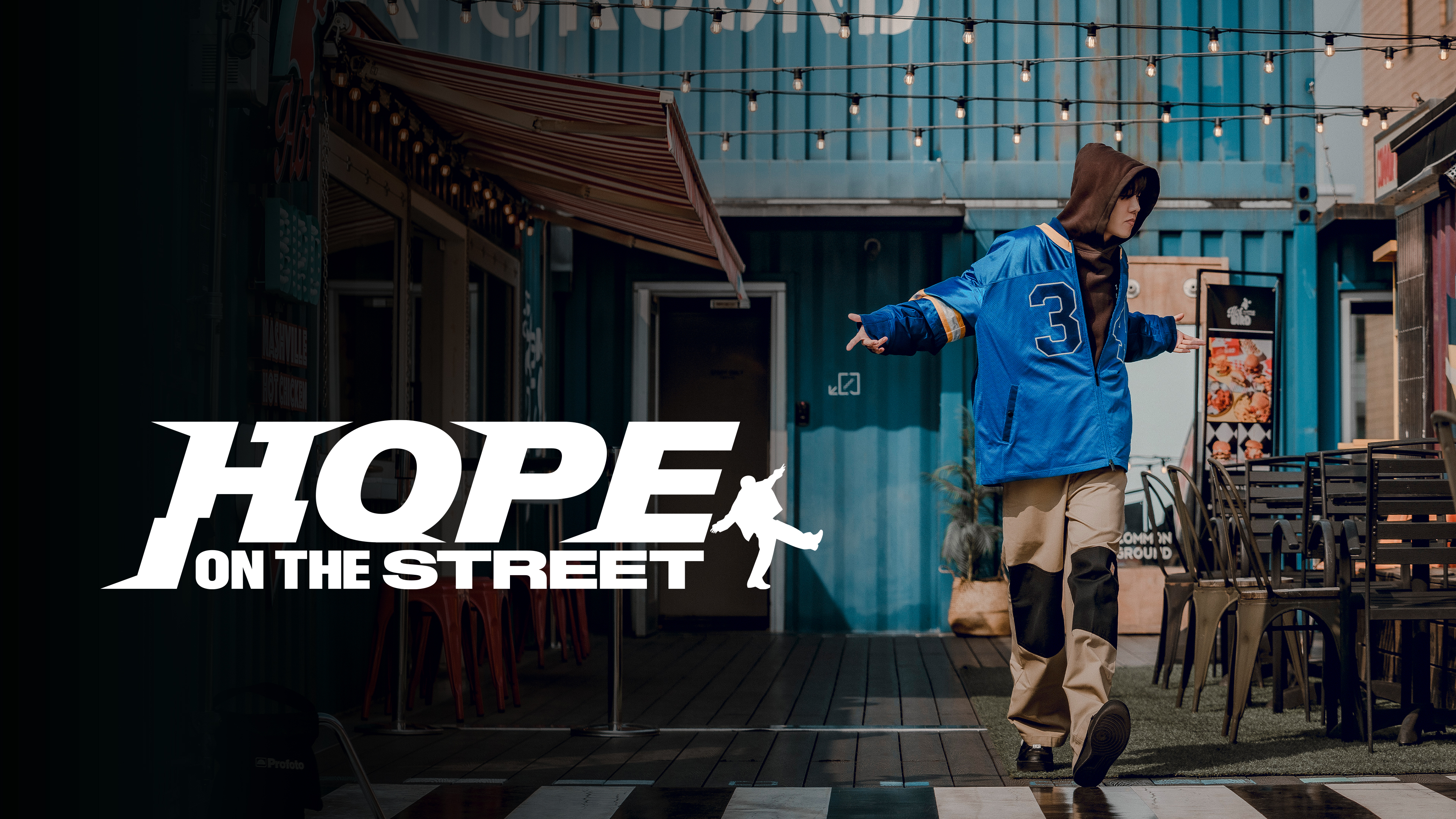 Imagem promocional do documentário 'HOPE ON THE STREET'