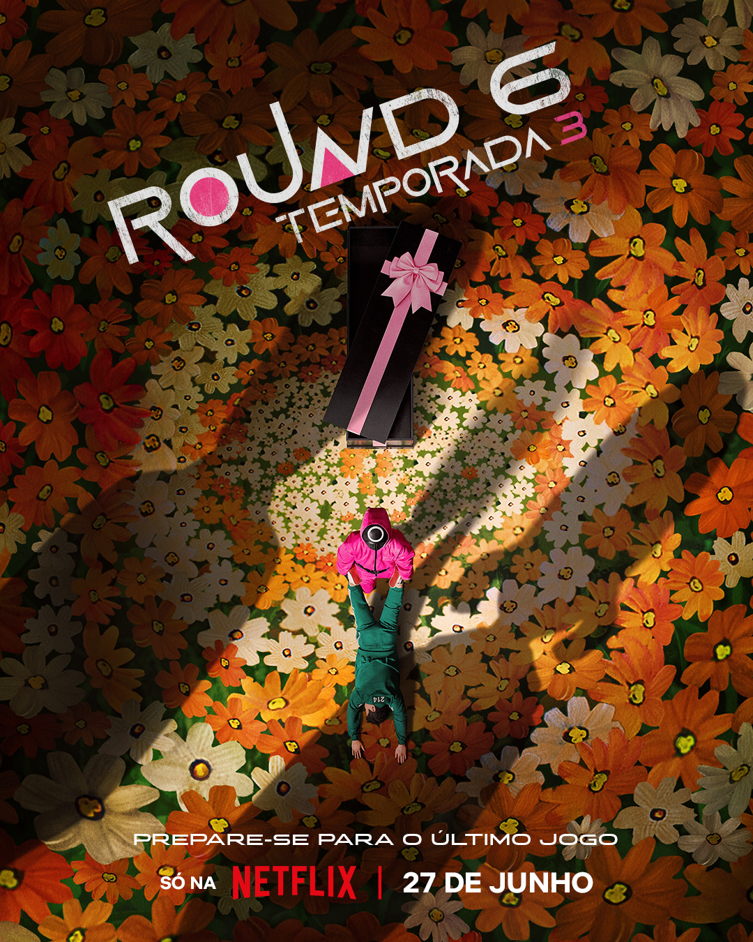 Pôster oficial da terceira temporada de 'Round 6'