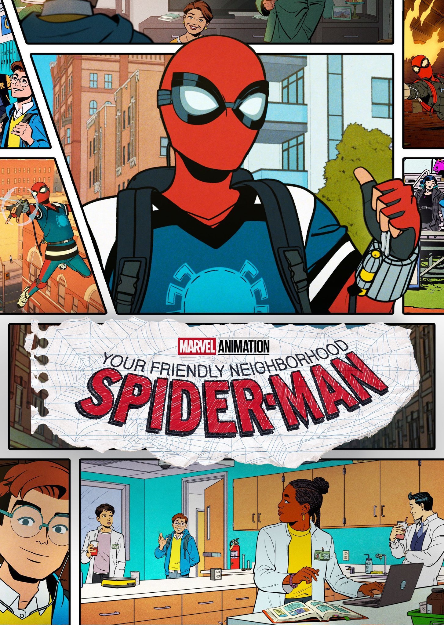 Pôster de 'Seu Amigão da Vizinhança Homem-Aranha'