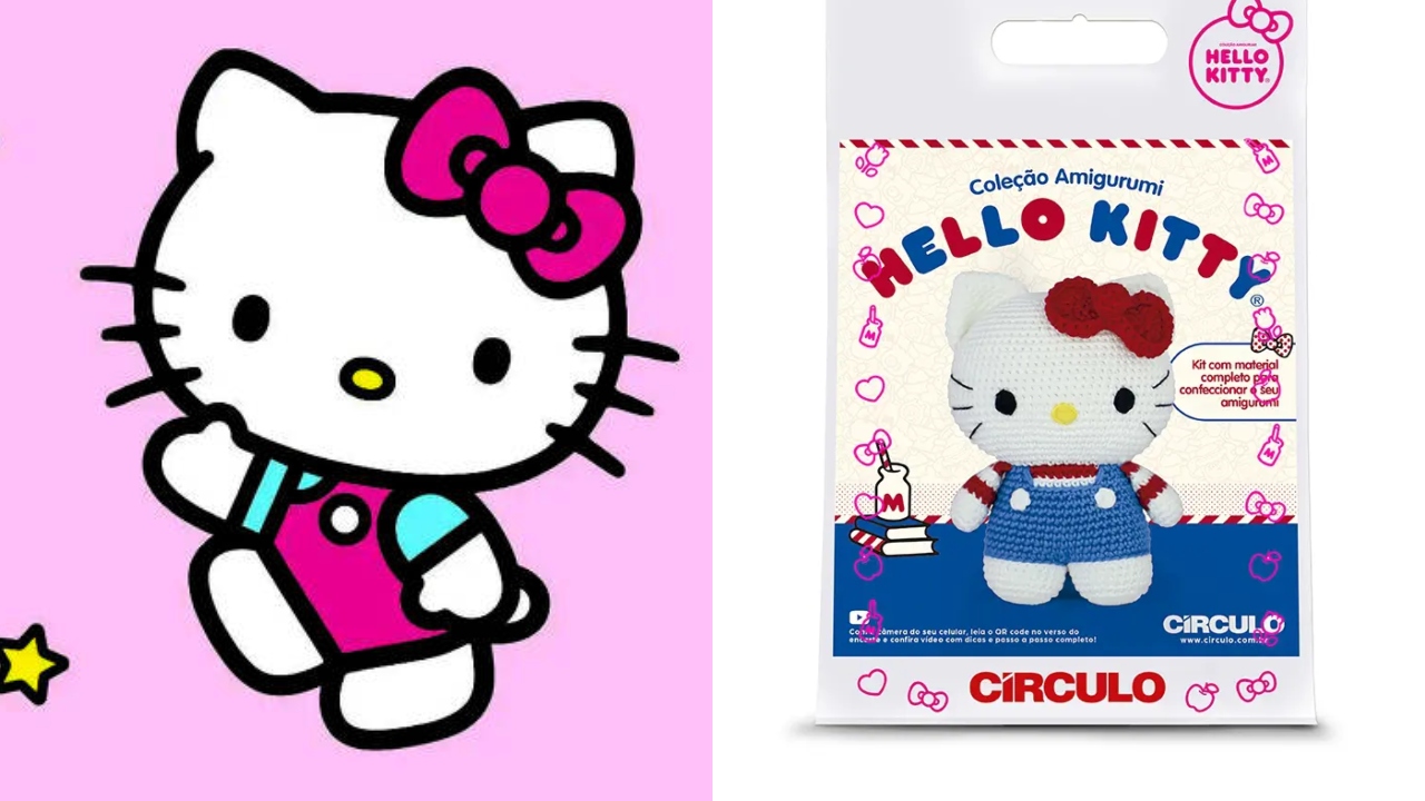 Hello Kitty: conheça a vibrante versão em amigurumi da personagem