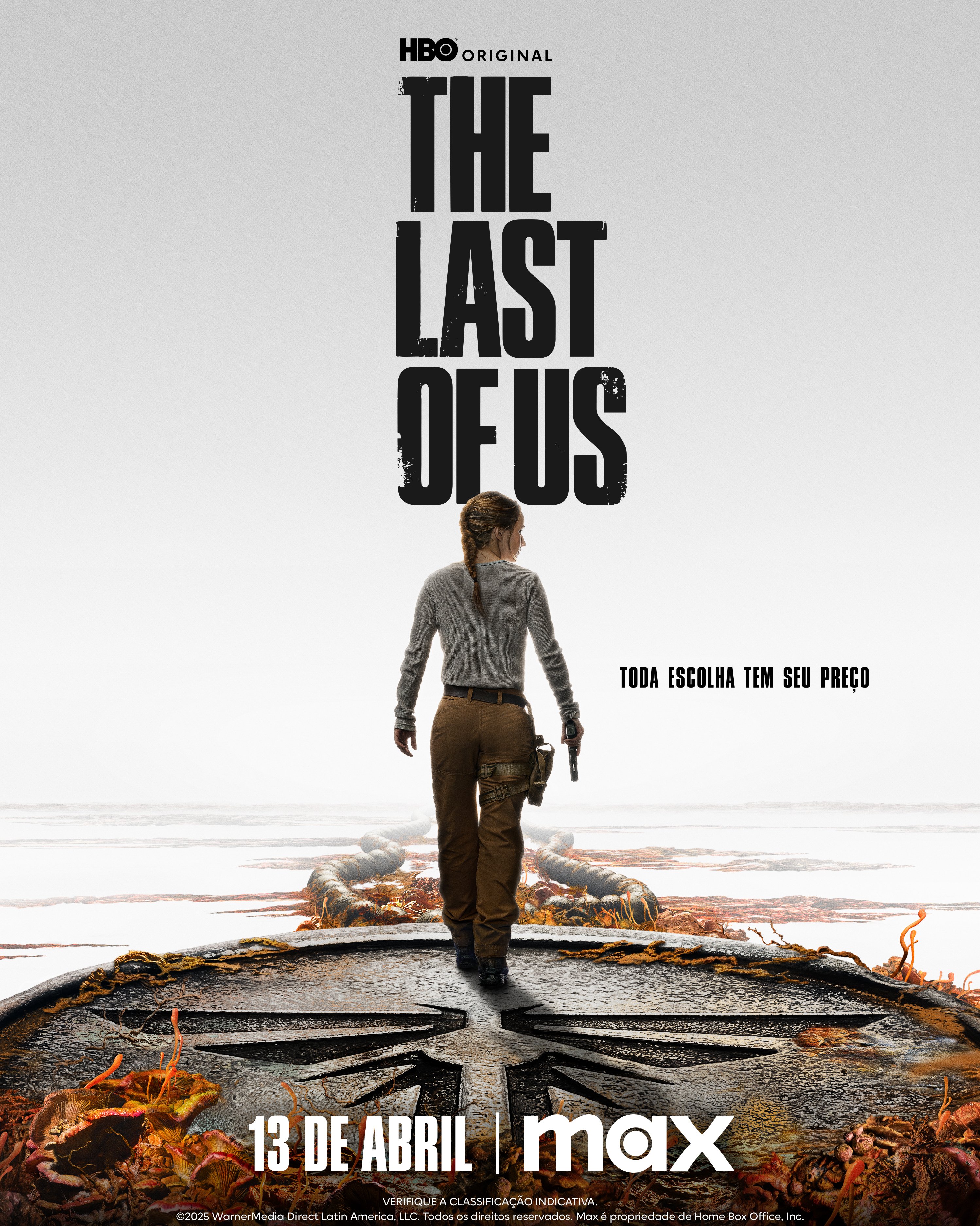 Abby em pôster de "The Last of Us"