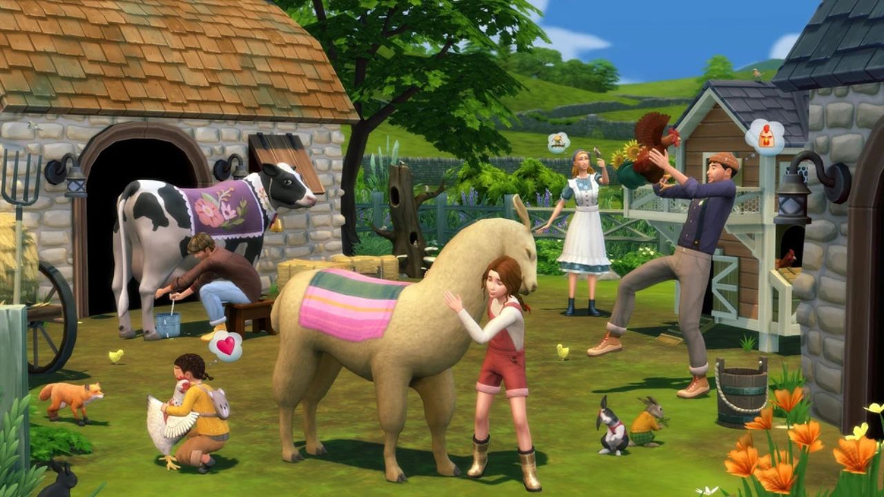 Expansão Vida Campestre de The Sims 4