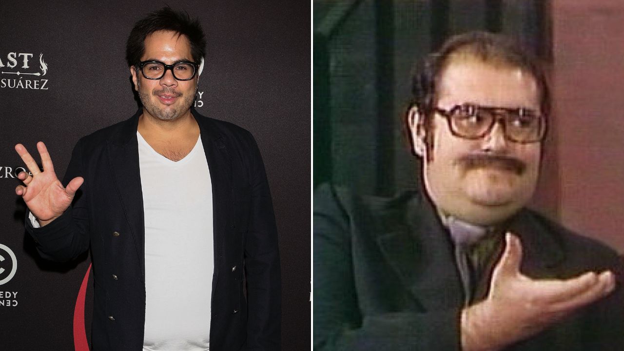 Eugenio Bartilotti e Edgar Vivar como Seu Barriga
