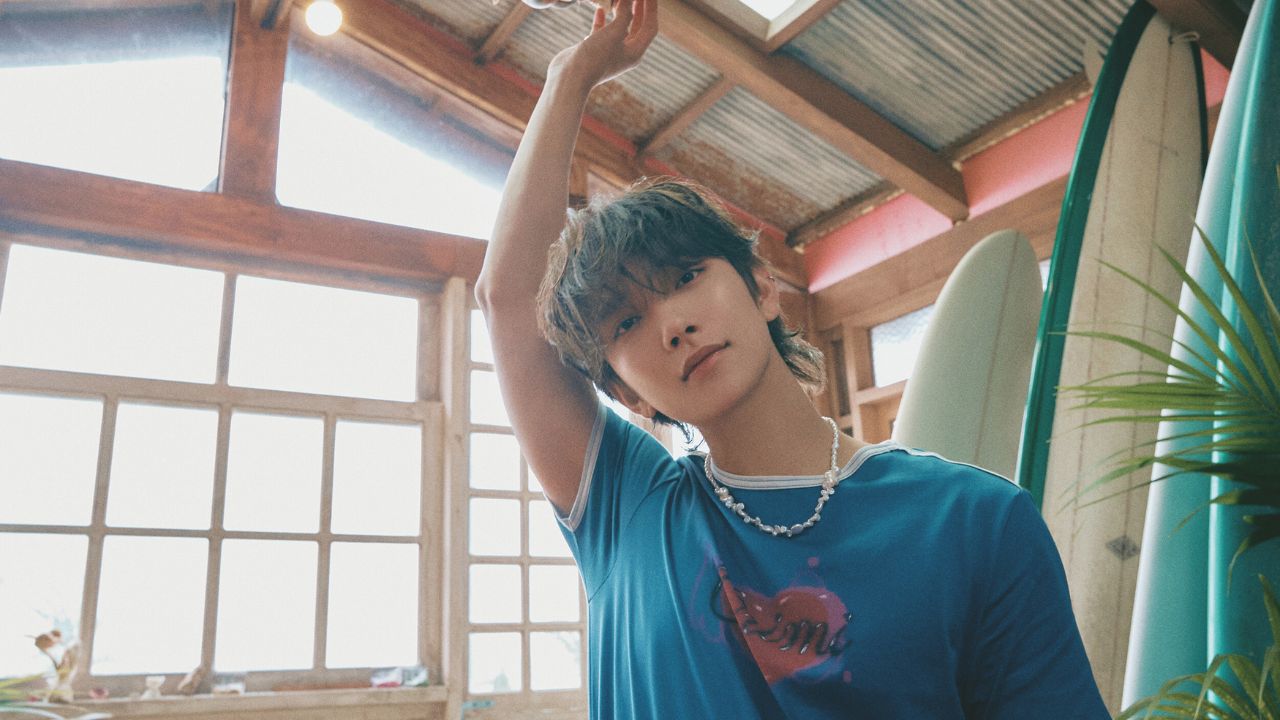 Concept photo de Joshua, do SEVENTEEN, para o álbum 'SPILL THE FEELS'
