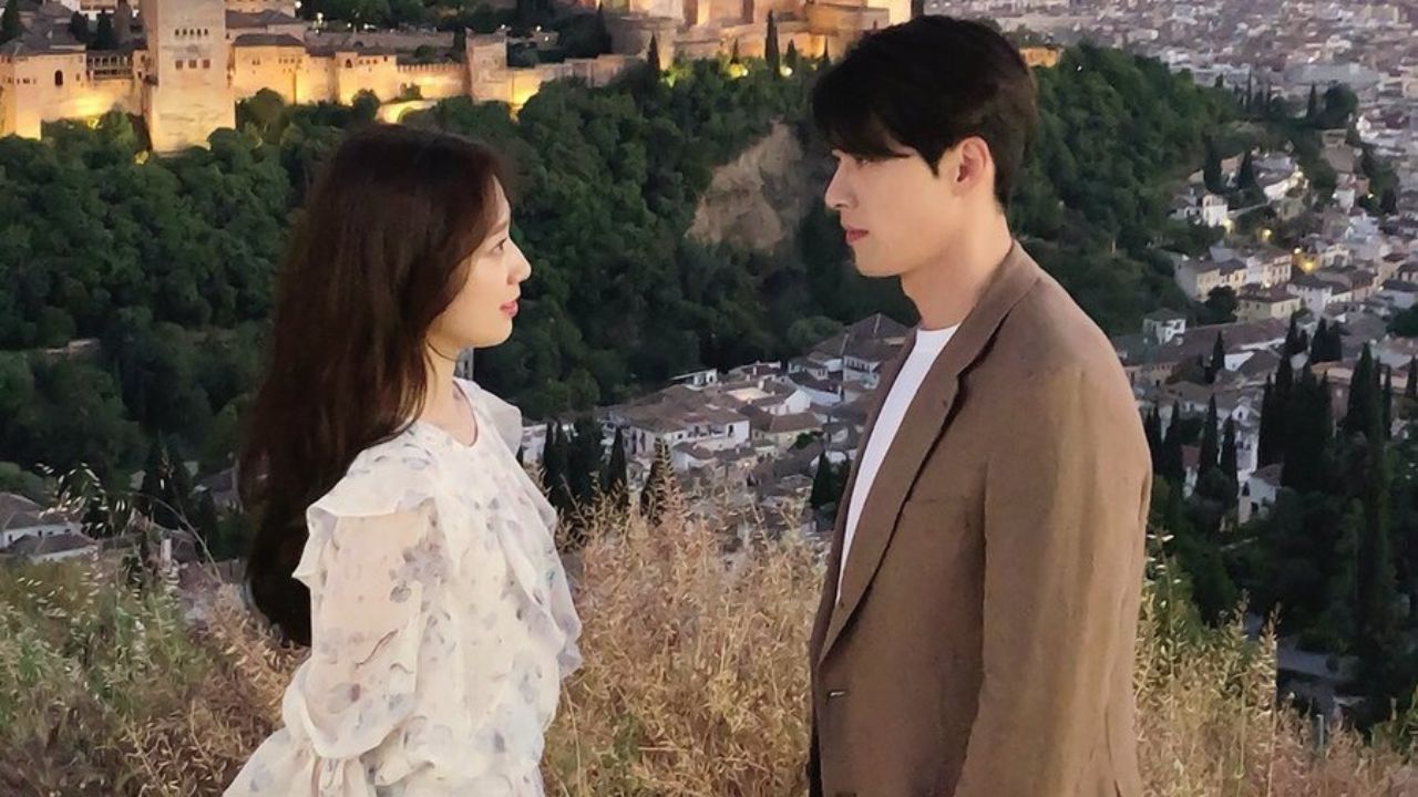 Foto de bastidores de 'Memórias de Alhambra'