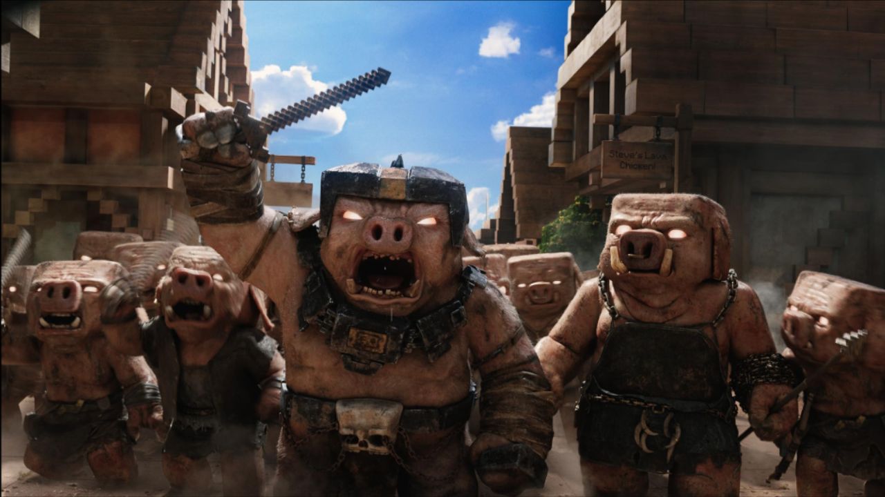 Cena de "Um Filme Minecraft" (2025)