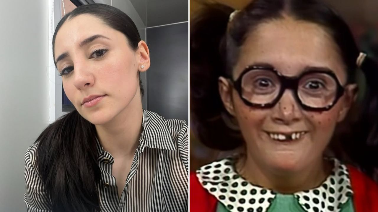 Paola Montes de Oca e María Antonieta de las Nieves como Chiquinha