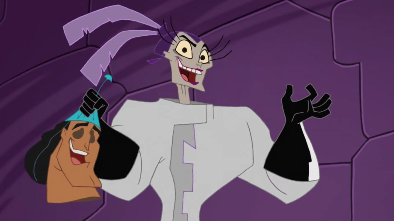 Yzma em 'A Nova Escola do Imperador'