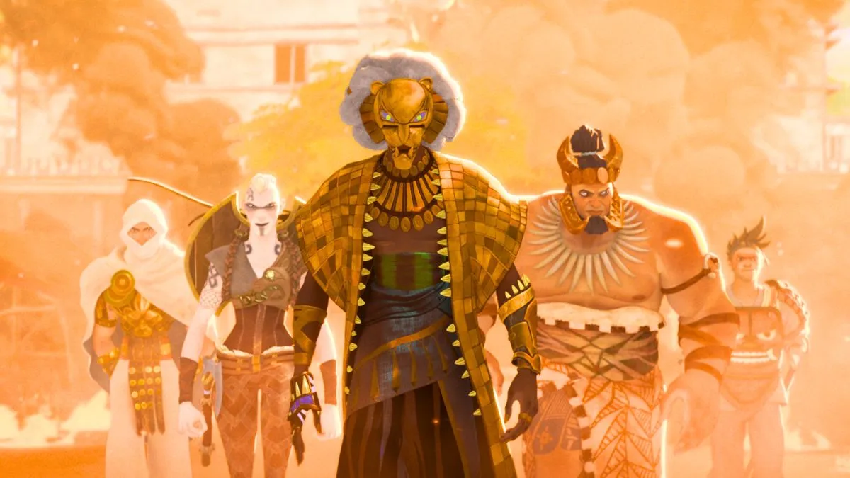 Imagem promocional da série 'Eyes of Wakanda'