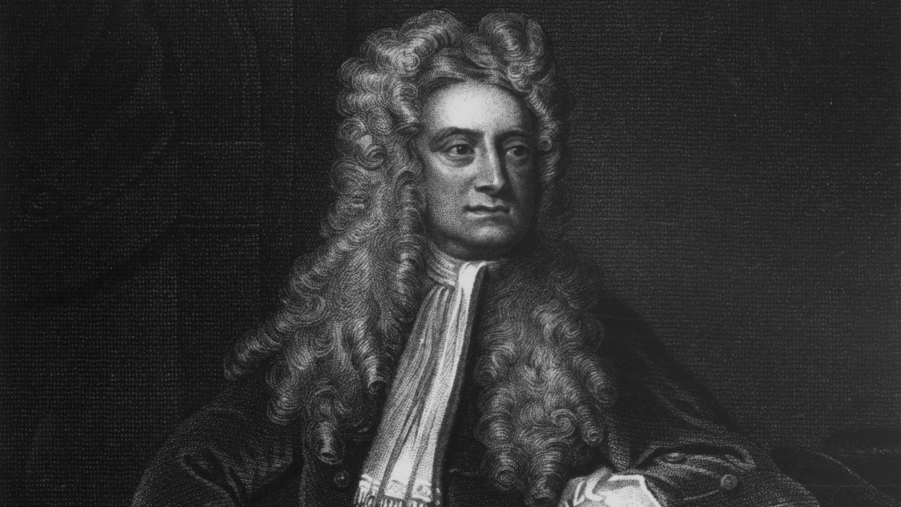 Retrato de Isaac Newton
