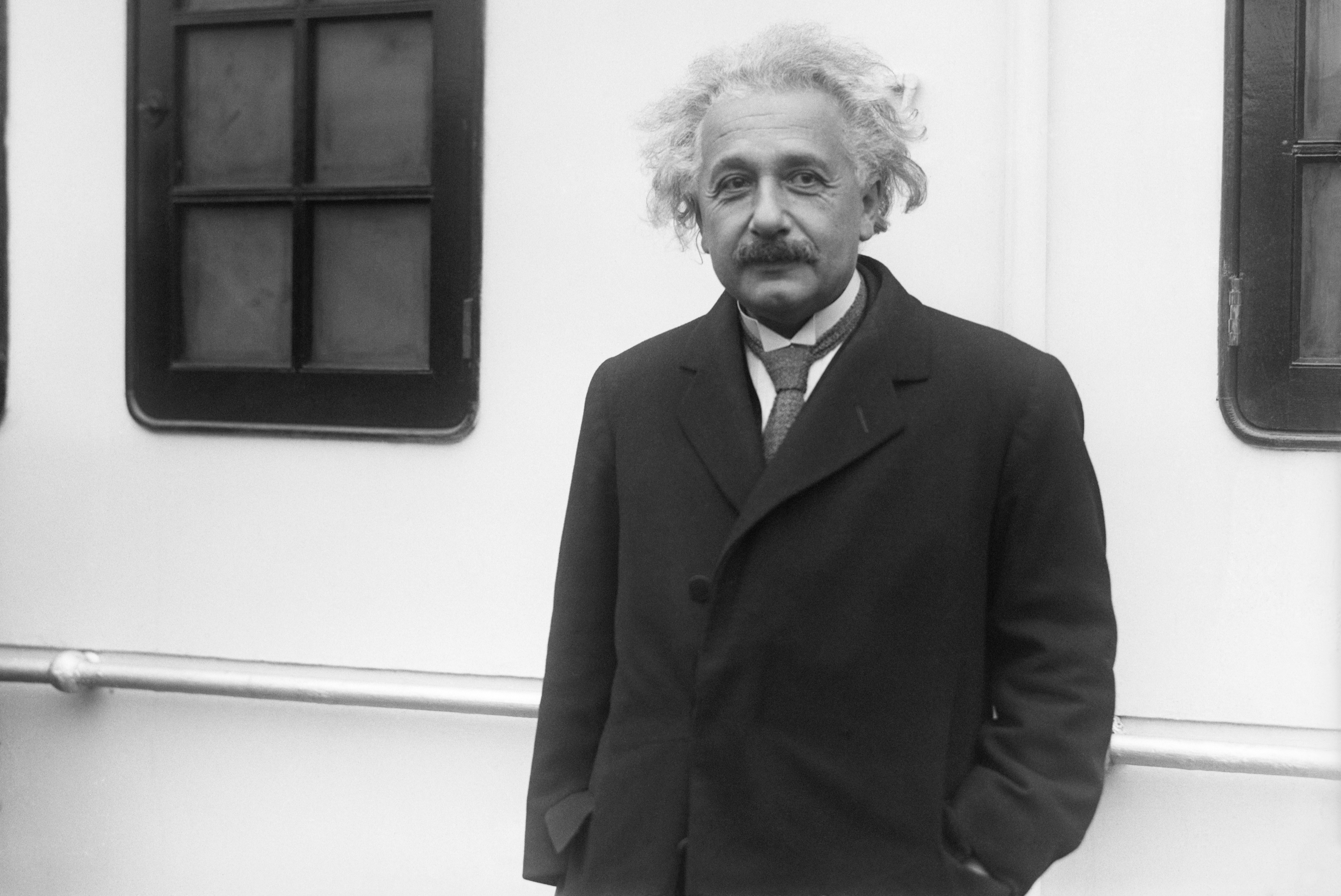 Retrato de Albert Einstein
