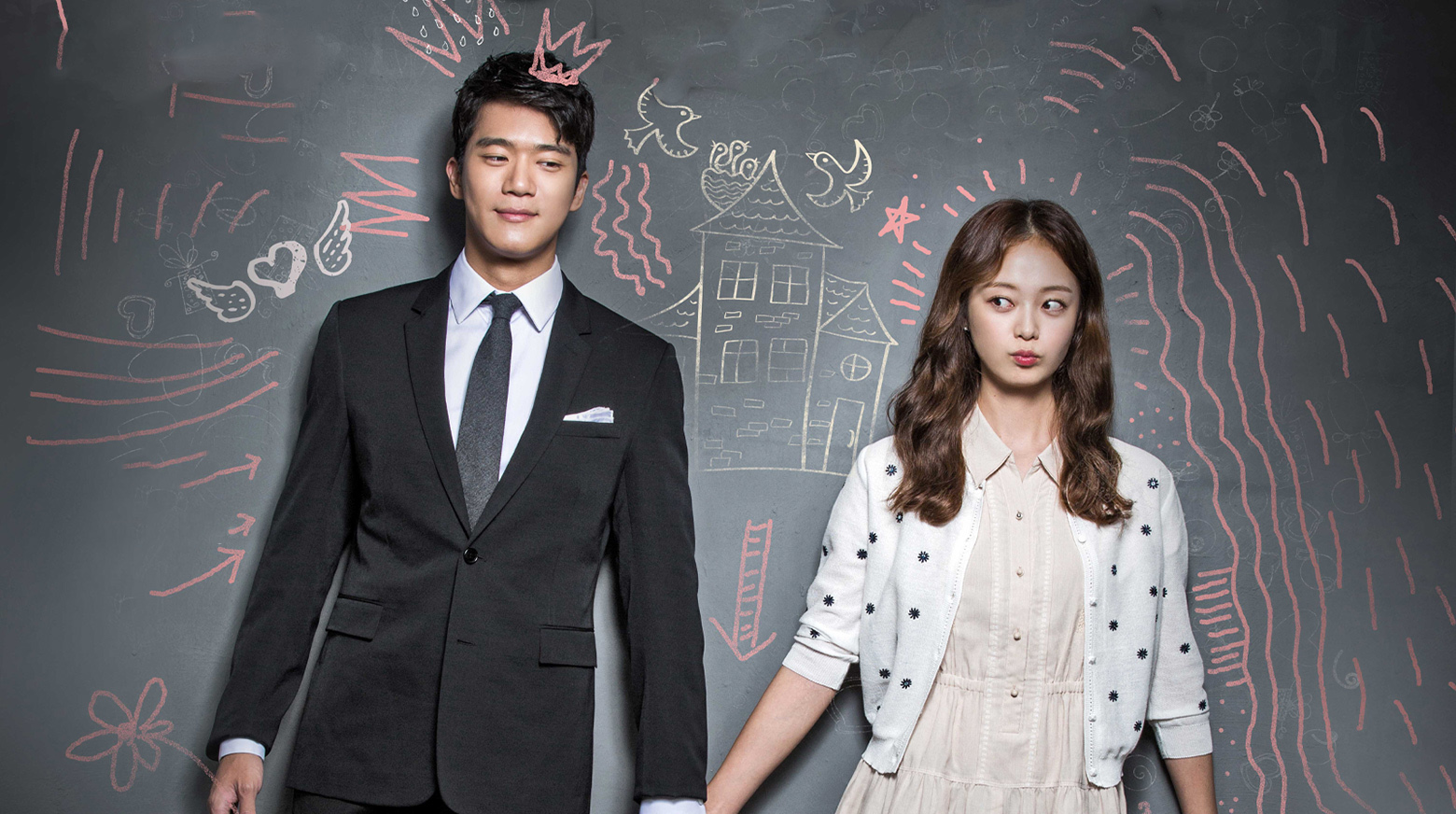 Imagem promocional do k-drama '1% de alguma coisa'
