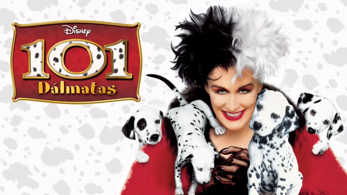 Imagem promocional do live-action '101 Dálmatas'