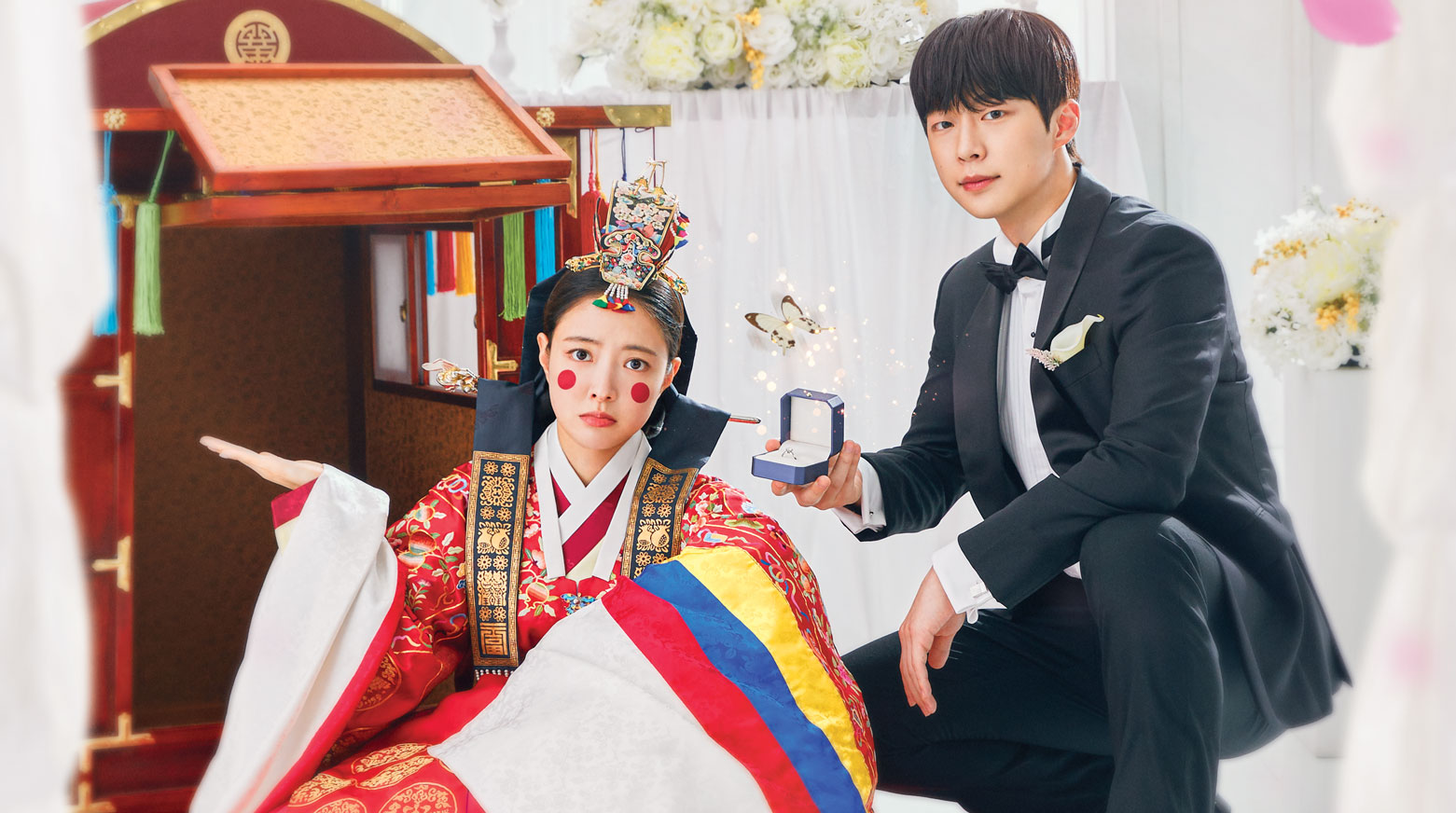 Imagem promocional do k-drama 'A história do contrato de casamento de Park'