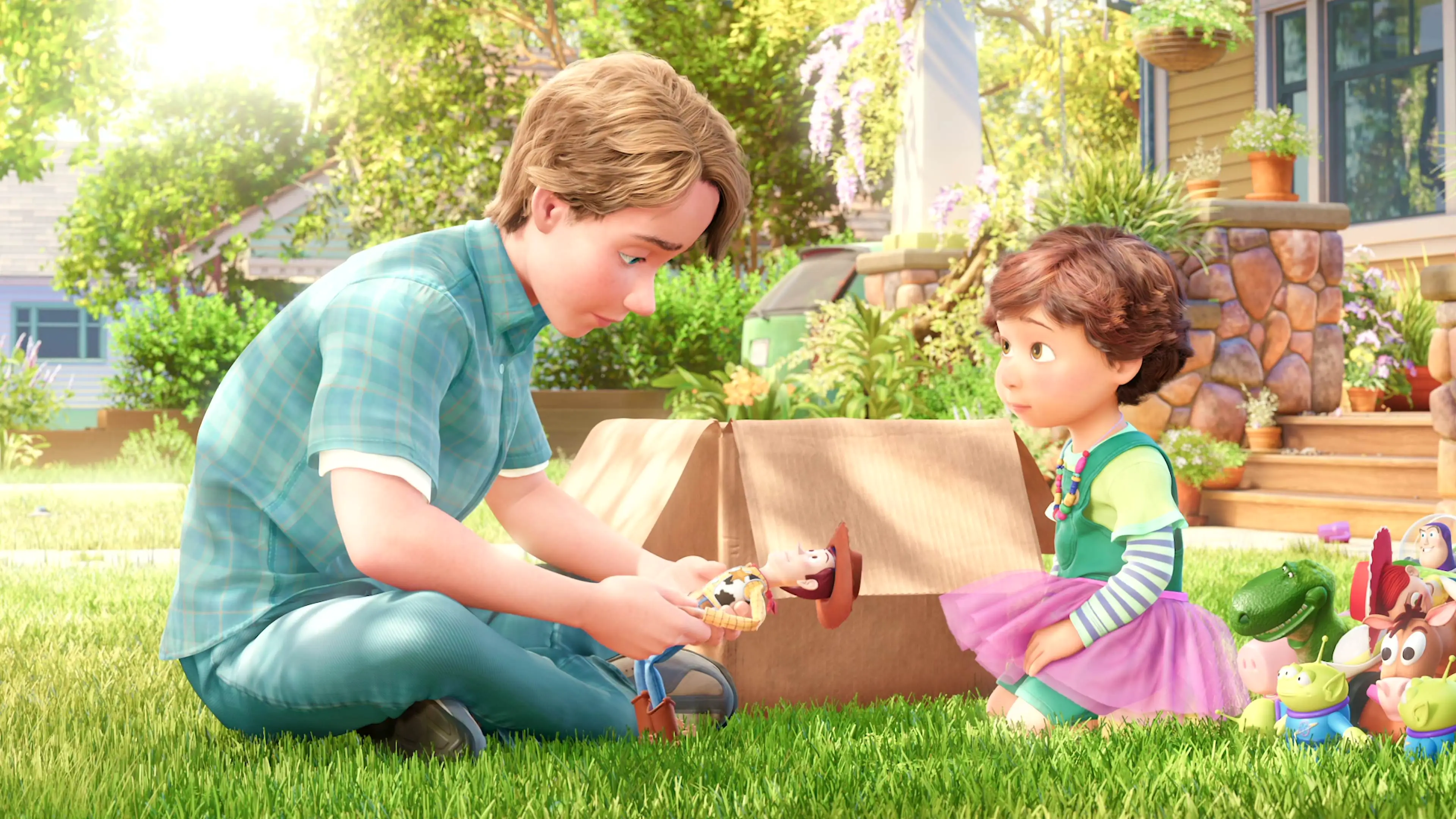 Cena da animação 'Toy Story 3' (2010)