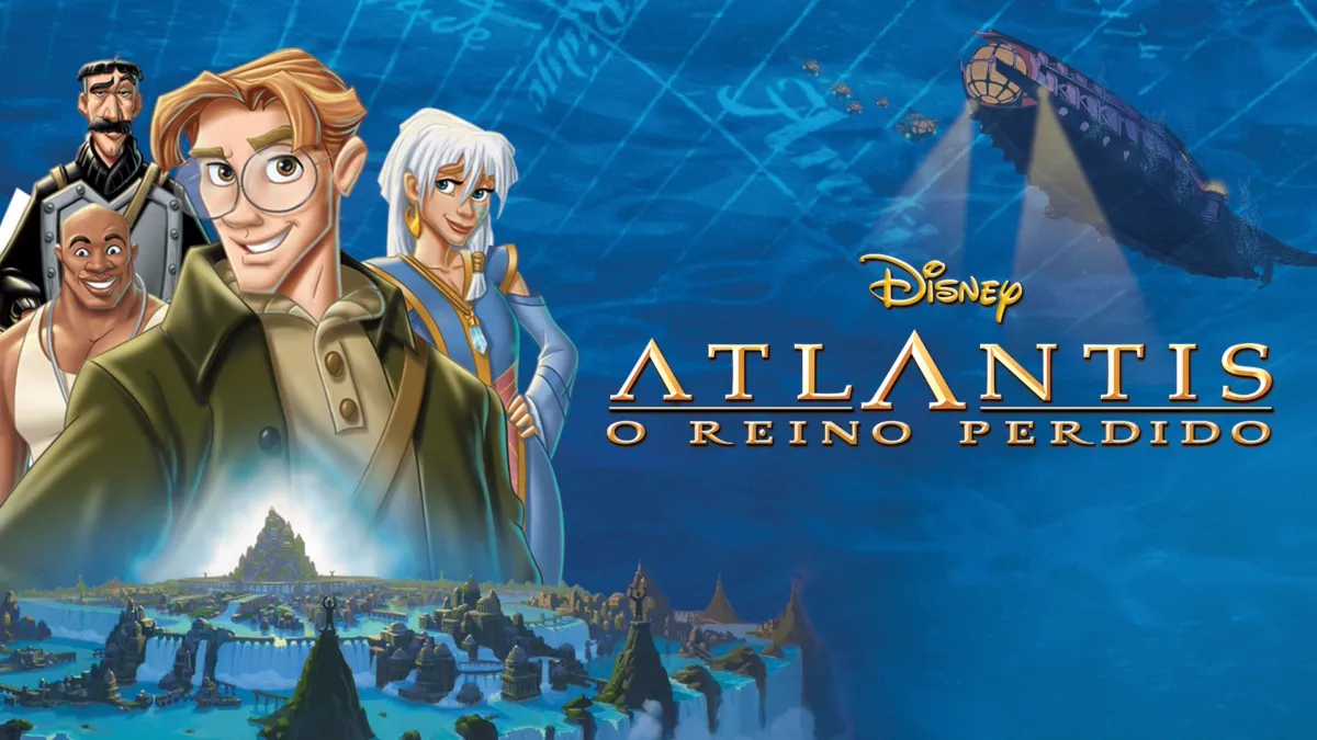 Imagem promocional do filme 'Atlantis: O Reino Perdido' (2001)
