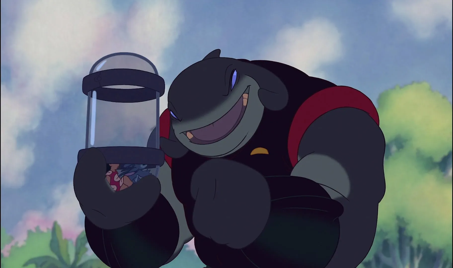 Cena da animação 'Lilo & Stitch' (2002)
