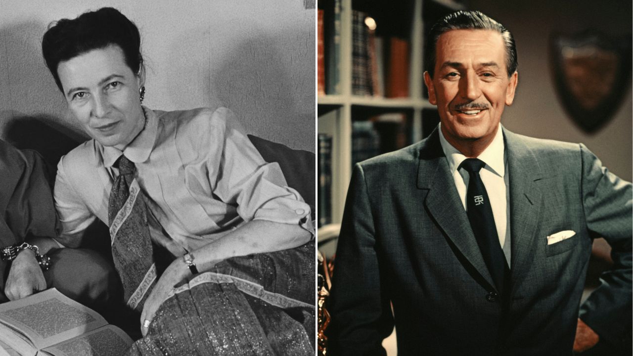 Simone De Beauvoir e Walt Disney