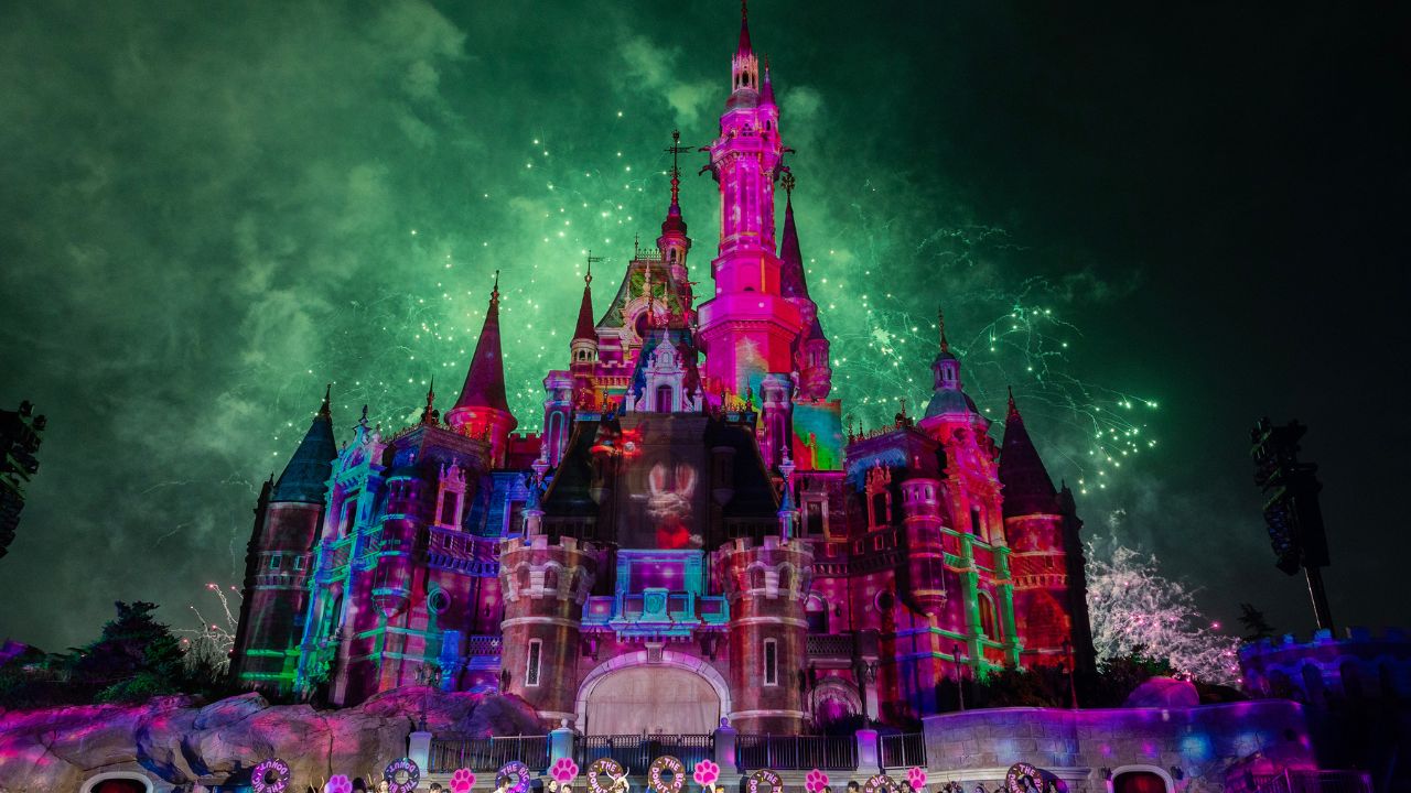 Castelo do Shanghai Disney, na China