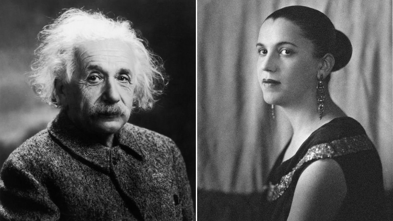 Albert Einstein e Tarsila do Amaral