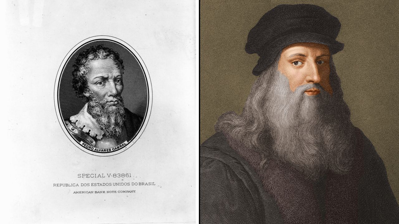 Pedro Álvares Cabral e Leonardo Da Vinci