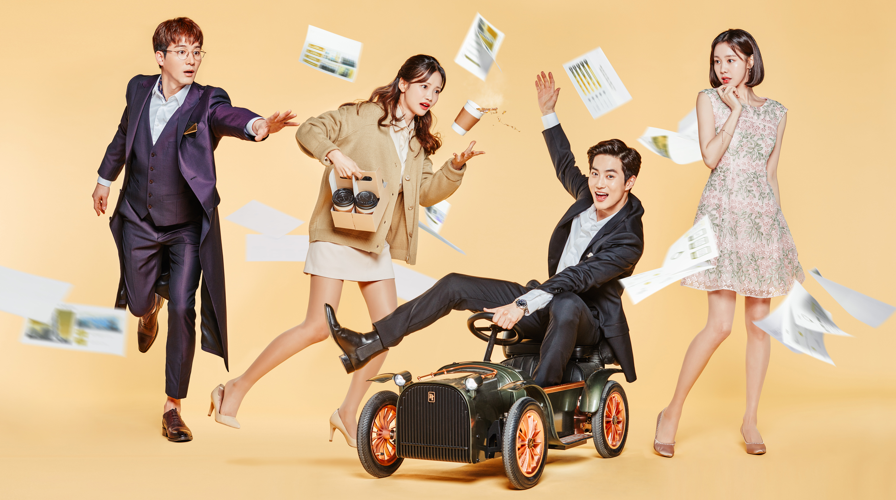Imagem promocional do k-drama 'Homem Rico'