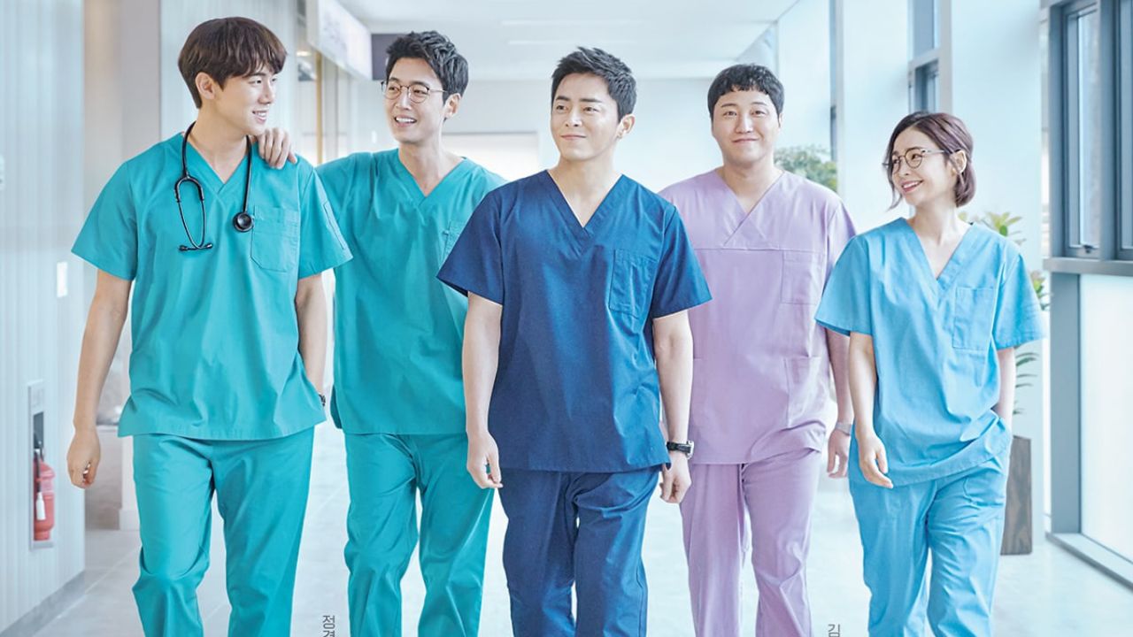 Imagem promocional do k-drama 'Hospital Playlist'