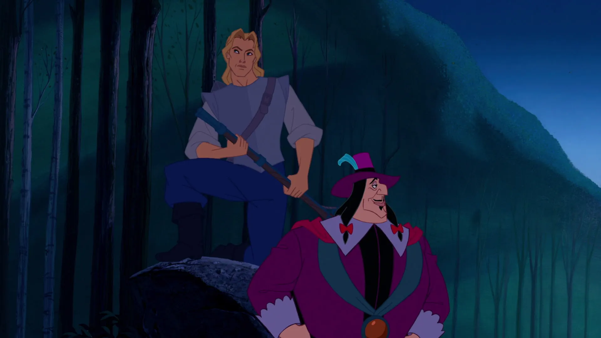 Cena da animação 'Pocahontas' (1995)